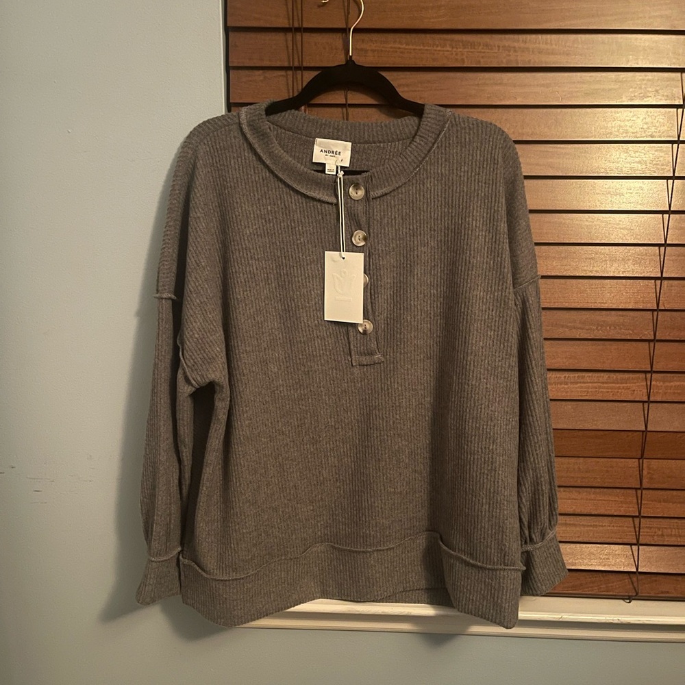 Cozy Gray Sweater